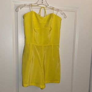 Amanda Uprichard NWT Strapless Romper